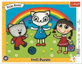 Trefl - Puzzle - Kicia Kocia: Slnečný deň