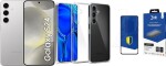 Samsung Galaxy S24 5G 8/256GB Szary (SM-S921BZA) + FlexibleGlass + Etui Clear Case