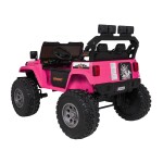 Mamido Elektrické autíčko Extreme Sport 4x4 s premenlivou veľkosťou ružové