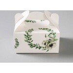 Svadobná krabička na výslužku Green (20 x 13 x 11 cm) - dortis - dortis