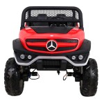 Mamido Detské elektrické auto Buggy 4x4 Mercedes-Benz Unimog červené