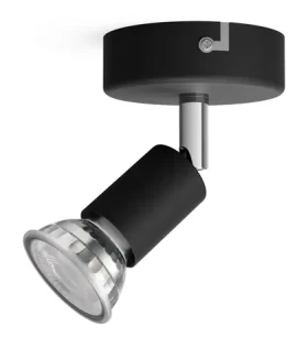 Philips Limbali 1xGU10 50W čierna / Bodové svietidlo / GU10 / bez zdroja / IP20 / kov (SKL000407625)