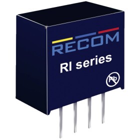RECOM RI-1205S DC / DC menič napätia 12 V 5 V 0.4 A 2 W Počet výstupov: 1 x; RI-1205S