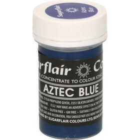 Gélová farba Aztec blue pastelová 25 g - Sugarflair - Sugarflair