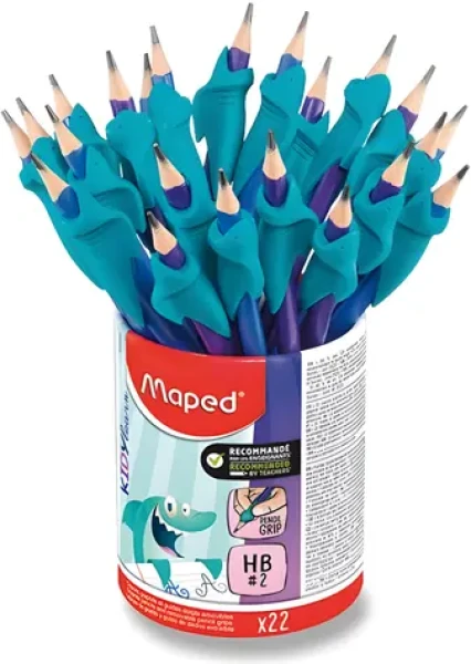 Maped Kidy Learn Finger Guide / Ceruzka / Grafitová / Trojhranná / HB / 1 ks (0015/9853502)