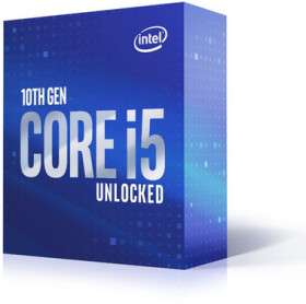 Intel Core i5-10600K @ 4.1GHz / TB 4.8GHz / 6C12T / 12MB / UHD Graphics 630 / 1200 / Comet Lake / 125W (BX8070110600K)