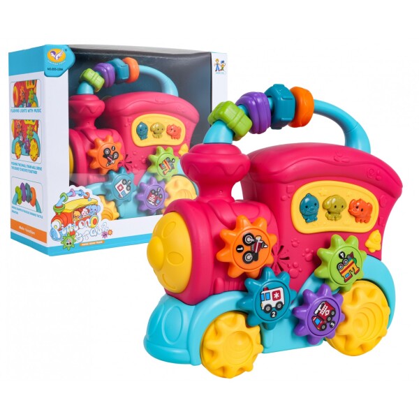 Mamido Multifunkčný vlak pre najmenších s funkciou zvuku