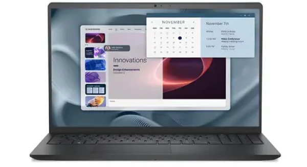 DELL Pro 15 Essential PV15250 (bez adaptéra) čierna / Notebook / 15.6" FHD / Intel Core i5-1334U / 8GB DDR5 / 512GB SSD (HDFXW)