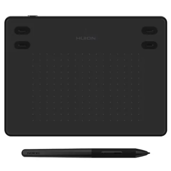 Huion Inspiroy RTE-100 čierna / Grafický tablet / 121.9 x 76.2 mm / 5080 LPI / 8192 úrovní tlaku / microUSB (RTE-100)