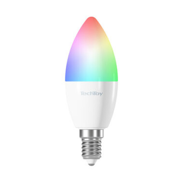 TechToy Smart Bulb RGB 6W E14 ZigBee / 470lm / 2200-6500K / Energetická trieda G (TSL-LIG-E14ZB)