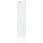 MEXEN/S - Lunar L vaňová zástena FIX 50 x 150, transparent, biela 897L-050-000-20-00