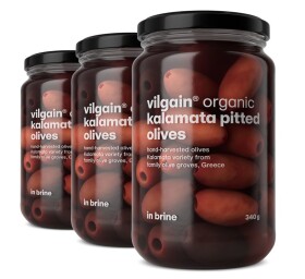 Vilgain Olivy BIO – 6× kalamata 340 g