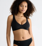 Sloggi BASIC+ - Mäkká podprsenka z organickej bavlny, neviditeľná a pohodlná Sloggi BLACK 90B