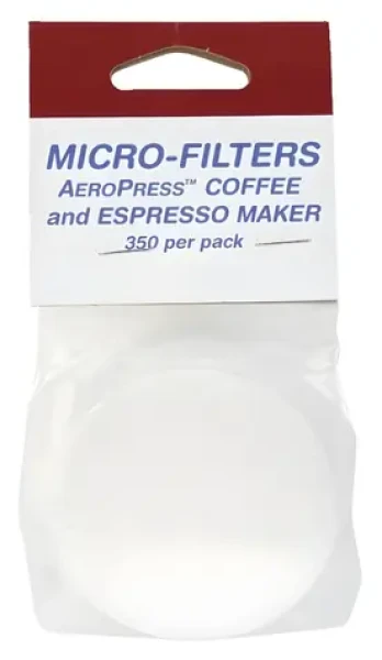 Papierové filtre pre AeroPress 350 ks / Filtre na kávu / Papierové / Biele (81R24)