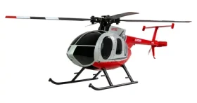AMEWI RC helikoptéra MD500 sivá/červená