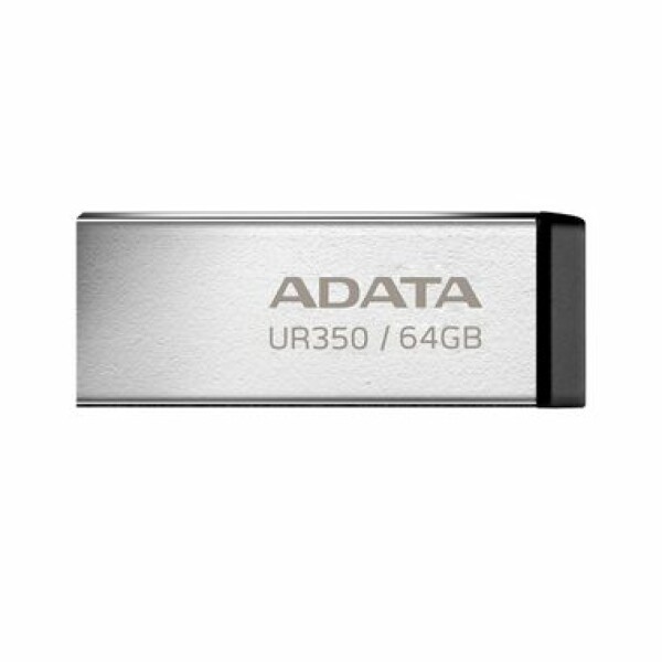 ADATA UR350 64GB čierna / USB 3.2 Type A / čítanie: 100MBps / FAT32 (UR350-64G-RSR/BK)