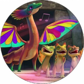 Jedlý papier Draka záchranári spievajúce draky 19,5 cm - Pictu Hap - Pictu Hap