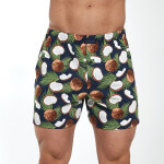 Pánske boxerky Cornette Classic 011/134 3XL-5XL tmavě modrá 4XL