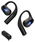 Asus ROG Cetra Open Wireless čierna / Bezdrôtové slúchadlá do uší / mikrofón / Bluetooth 6.0 / RGB / 16h výdrž (90YH0450-BTUA00)
