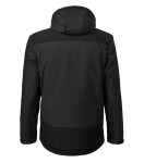 Vertex pánska zimná softshellová bunda ebony gray 3XL