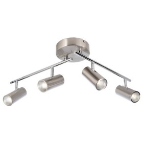 Deko Light 348114 Becrux IV Stropné svítidlo LED En.trieda 2021: F (A - G) 21.0 W strieborná; 348114