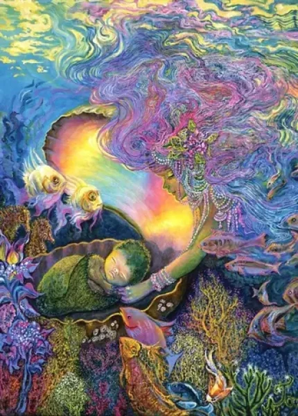GRAFIKA Puzzle Zrodenie morského dieťaťa