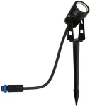 Paulmann Plug Shine Spot čierna / Reflektor / 2W / 150lm / 3000K / IP65 / 24V (PL94374)