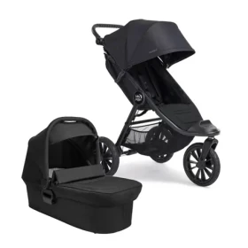 BabyJogger CITY ELITE 2 set 2v1 (kočík + korba) OPULENT BLACK (BJ2149194SET)