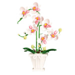 Mamido Stavebnica orchidea v kvetináči 718 dielikov