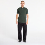 Tričko FRED PERRY Twin Tipped Fred Perry Shirt Court green/ Snow white/ Navy XL
