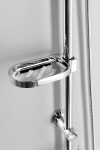 AQUALINE - ZARA sprchový stĺp k napojeniu na batériu, chróm SL420