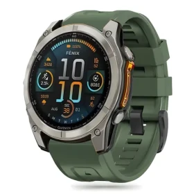 Tech-Protect Silicone zelená / Remienok pre Garmin Fenix / 5S/5S PLUS/6S/6S Pro/7S/8 (43 mm) / Silikón