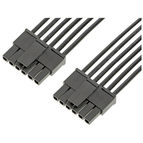 Molex zásuvkové púzdro na kábel Počet pólov 6 2147502061 1 ks; 2147502061