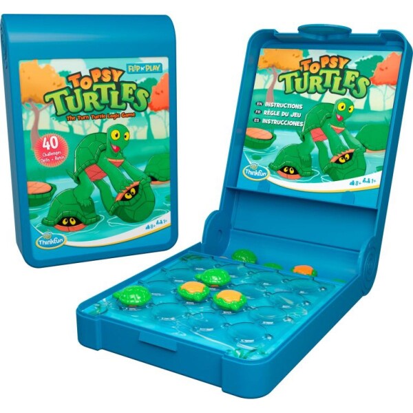 ThinkFun Flip amp; Play Veselé korytnačky Cestovná hra