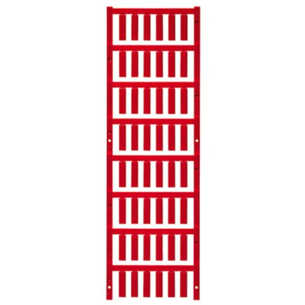 Weidmüller 1689450003 VT SF 4/21 NEUTRAL RT V0 značenie káblov Druh montáže: prichytenie sponami Potlačiteľná plocha: 5.7 x 21 mm červená Počet markerov: 288; 1689450003