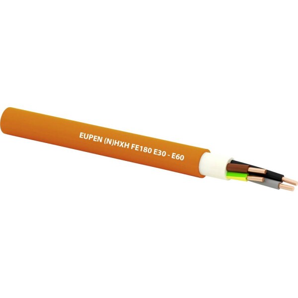 VER EUP NHXH E30 3x 2,5RE T energetický kabel NHXH 3 x 2.50 mm² oranžová 500 m; VER EUP NHXH E30 3x 2,5RE T