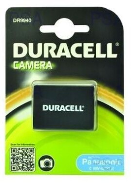 DURACELL Batéria - DR9940 pre Panasonic DMW-BCG10 / čierna / 850 mAh / 3.7V (DR9940)