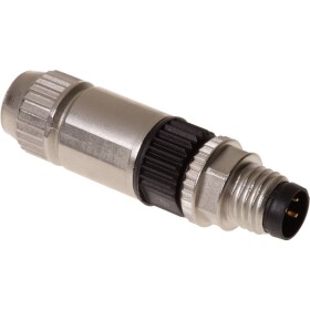 HARTING HARAX® M8-XS neupravený zástrčkový konektor pre senzory - aktory, 21021511305, piny: 3, 1 ks; 21021511305