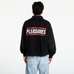 Mikina PLEASURES Gentle Polo Sweatshirt Black L