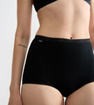 Sloggi Basic+ - Maxi nohavičky (4 ks) pre každodenné pohodlie Sloggi BLACK 54