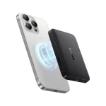 Baseus EnerFill FM12 čierna / Powerbanka / 10000 mAh / Qi2 / 22,5W (E0028500)