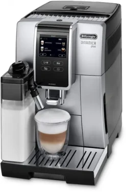 DeLonghi Dinamica PLUS ECAM 370.85SB strieborná / automatická kávovar / 1450W / 19 bar / 1.8 l / zásobník 300 g (ECAM 370.85.SB)