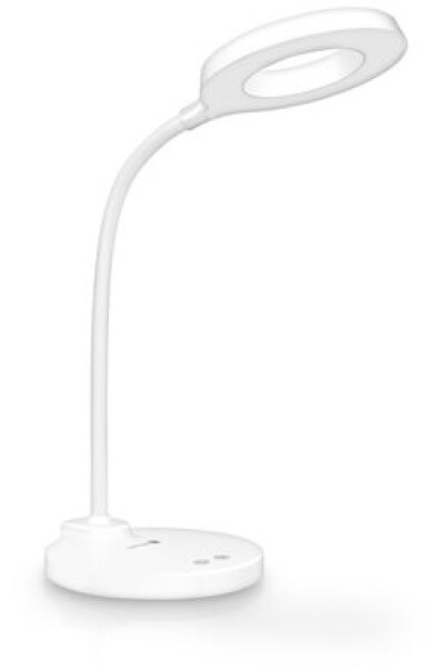 Connect IT GLOW biela / Stolová LED lampička / 400 lm / 3 farebné teploty (CLI-7010-WH)