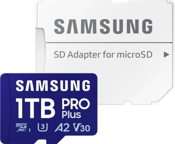 Samsung PRO Plus (2023) MicroSDXC 1 TB U3 A2 V30 (MB-MD1T0SA/EU)