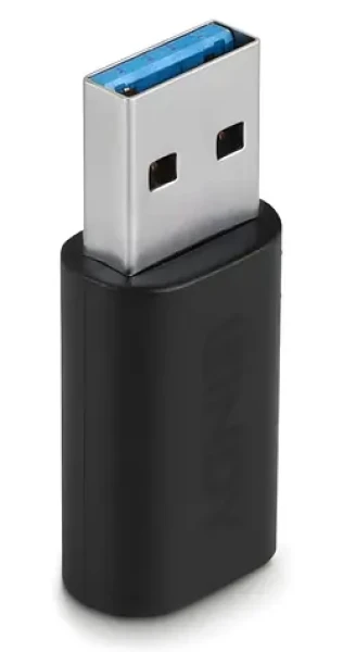 Lindy USB-A - USB-C čierna / Adaptér / USB 3.2 (41904)
