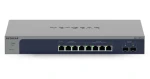 Netgear MS510TXM / SMART switch / 10- Port / 8x Multi-Gigabit RJ-45 / 2x 10G SFP+ / bez PoE (MS510TXM-100EUS)