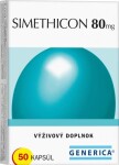 GENERICA Simethicon 80 mg 50 kapsúl