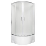 KERRA - Sprchovací kút Malibu 90 GL s vaničkou 5907548118776