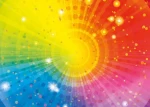 YAZZ Puzzle Abstraktná dúha