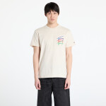 Tričko Tommy Jeans Regular Twisted Sign Tee Beige M